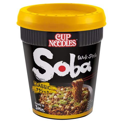 nissin soba noodles|Nissin Cup Noodles Soba Wok Style Classic — Nama。